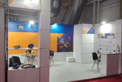 عکس غرفه نورپرتو در نمایشگاه نفت تهران ۱۴۰۴